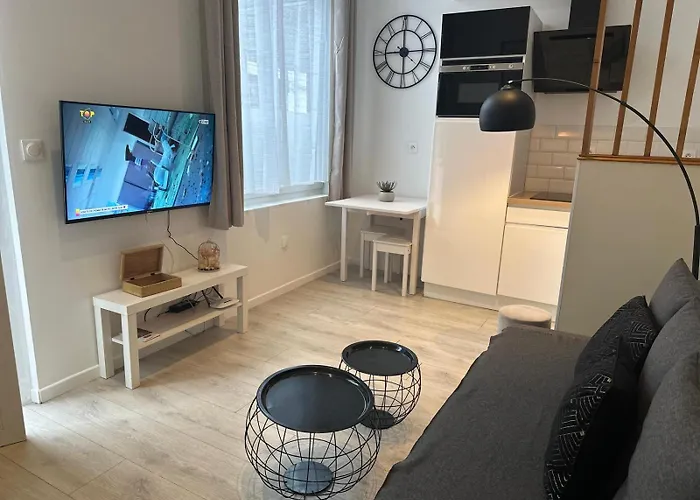 Appartement Cosy Avec Terrasse - Ideal Couple - Zen - Lerelaisdodile41